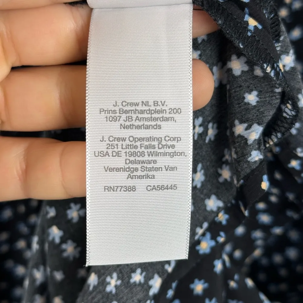 Madewell Seamed Long Sleeve Ditsy Floral Mini Dress Women’s 6 Easter - Image 7