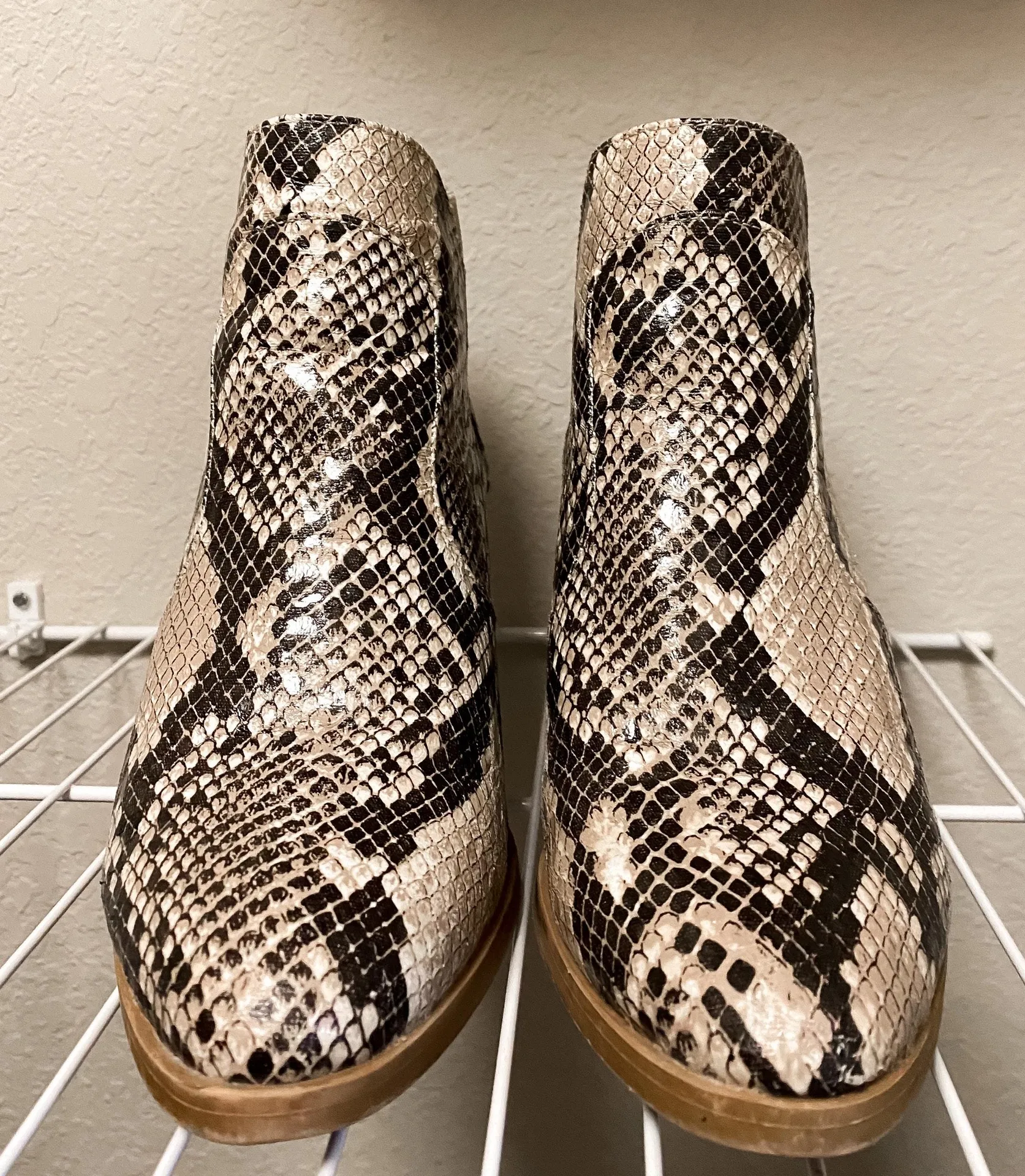 Snakeskin Booties - Image 2