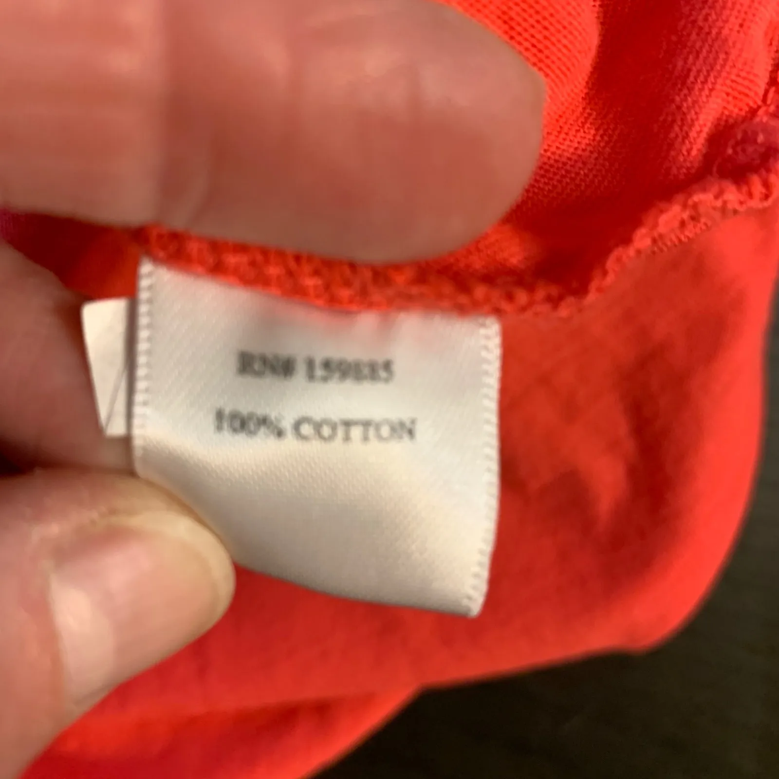 bobi los angeles coral red shirt soft cotton minimalist vibe Womens Medium - Image 4