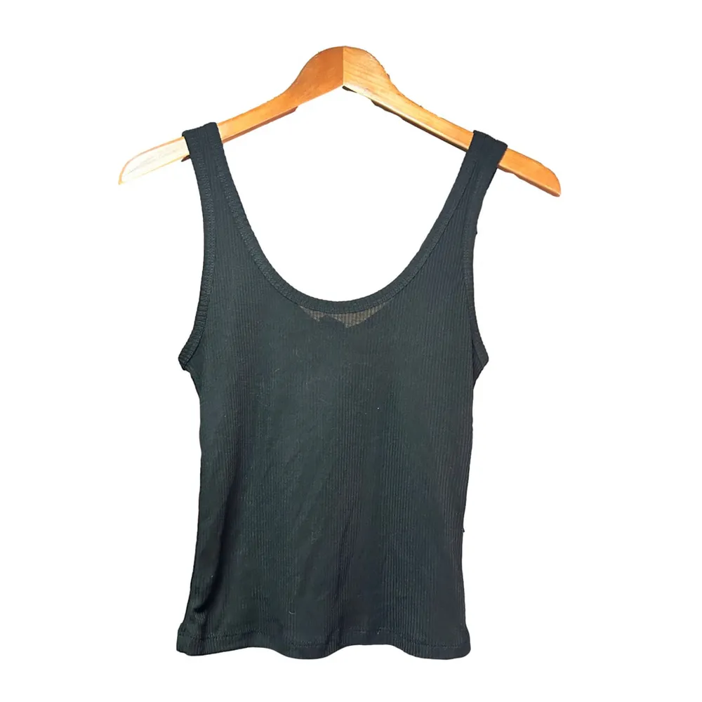 Forever 21 Ribbed Tank Top - Women's L - Black - Image 2