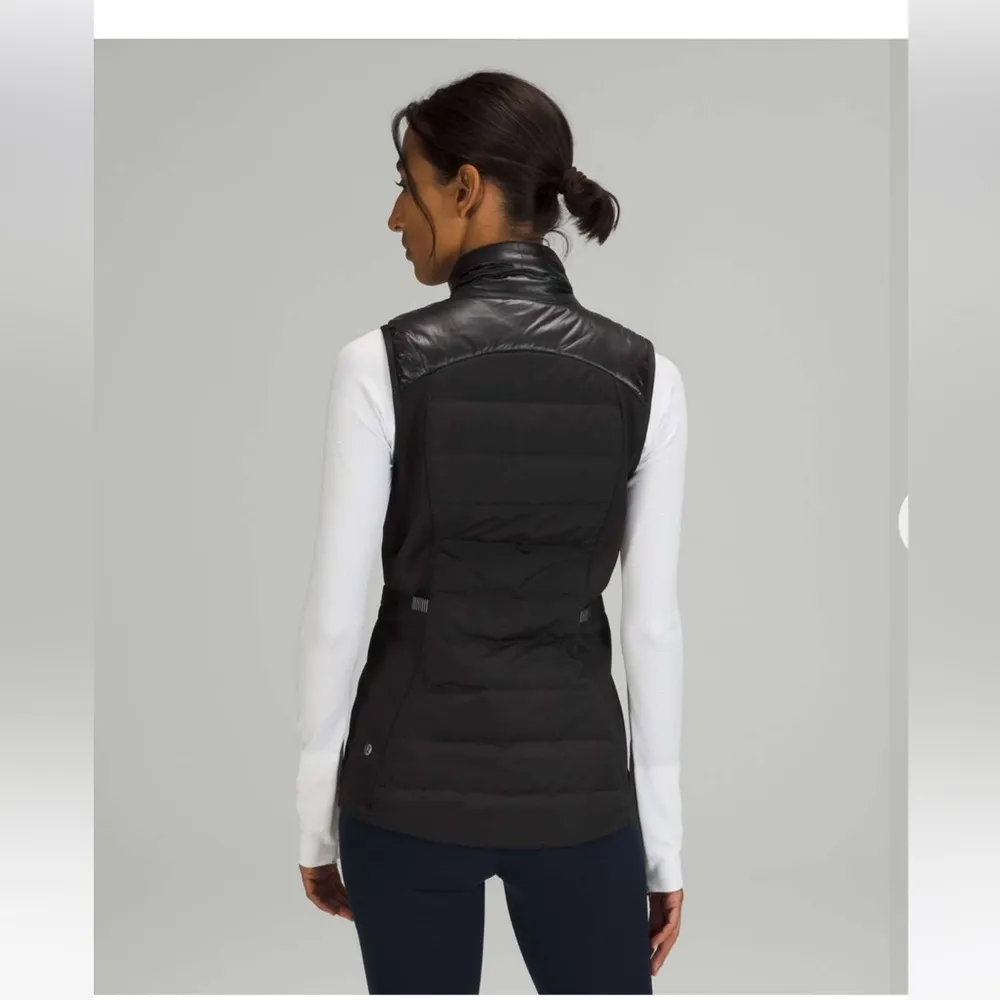 NWT Lululemon Down for It All Vest *Shine Black - Image 6