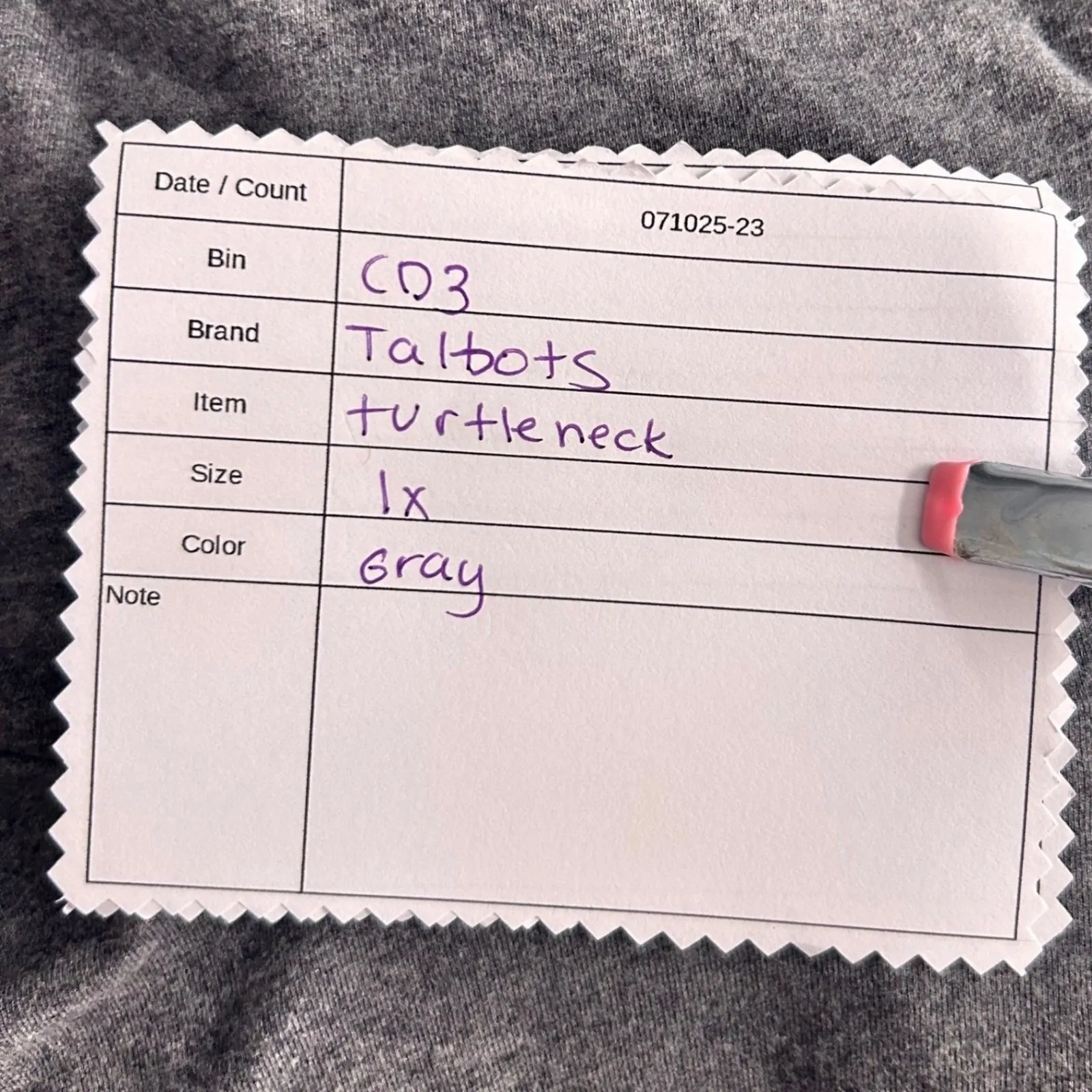 Talbots Turtleneck‎ Comfy Top Gray 1X - Image 12