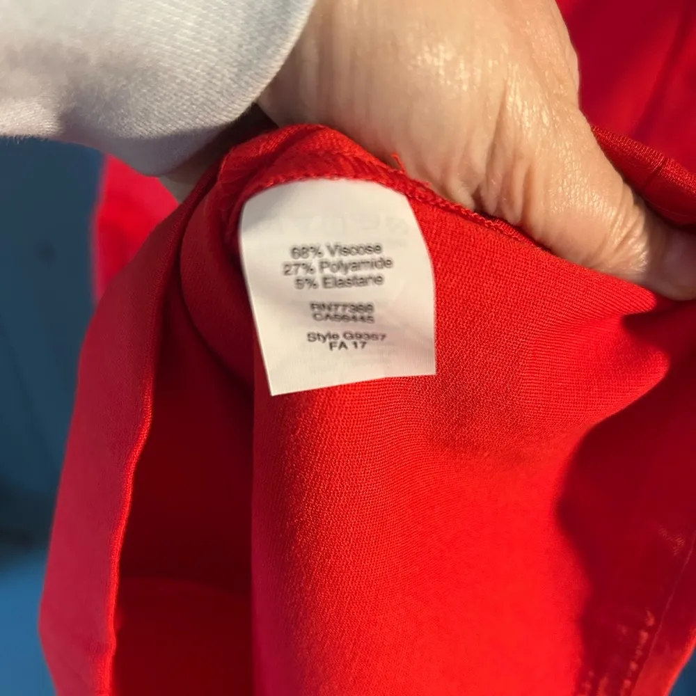 J. Crew Red Fit and Flare Mini Dress | Women’s Size 8 - Image 5