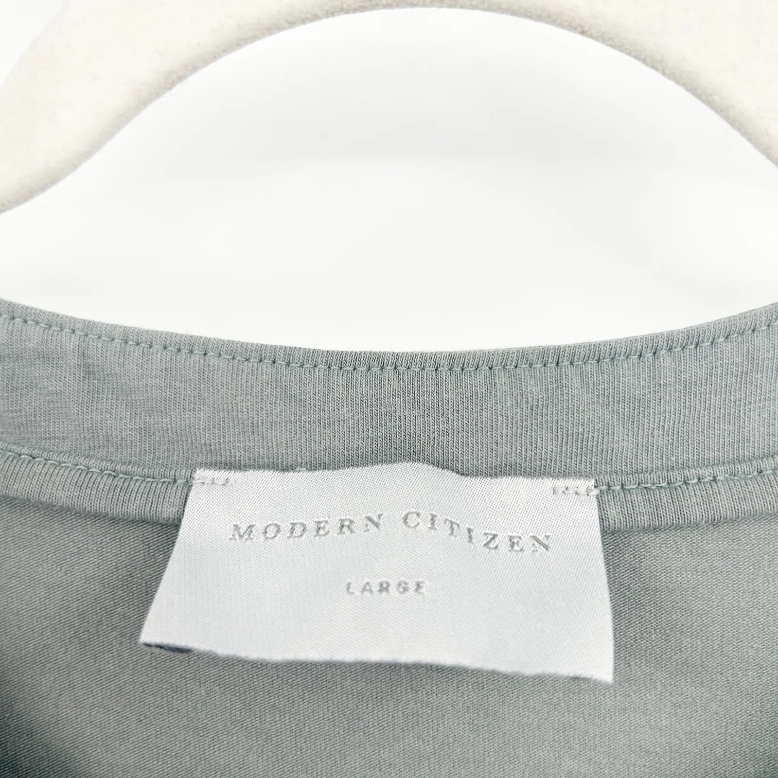 Modern Citizen Womens Fei Organic Cotton Blend Tie Front Midi Dress Size L - Image 5