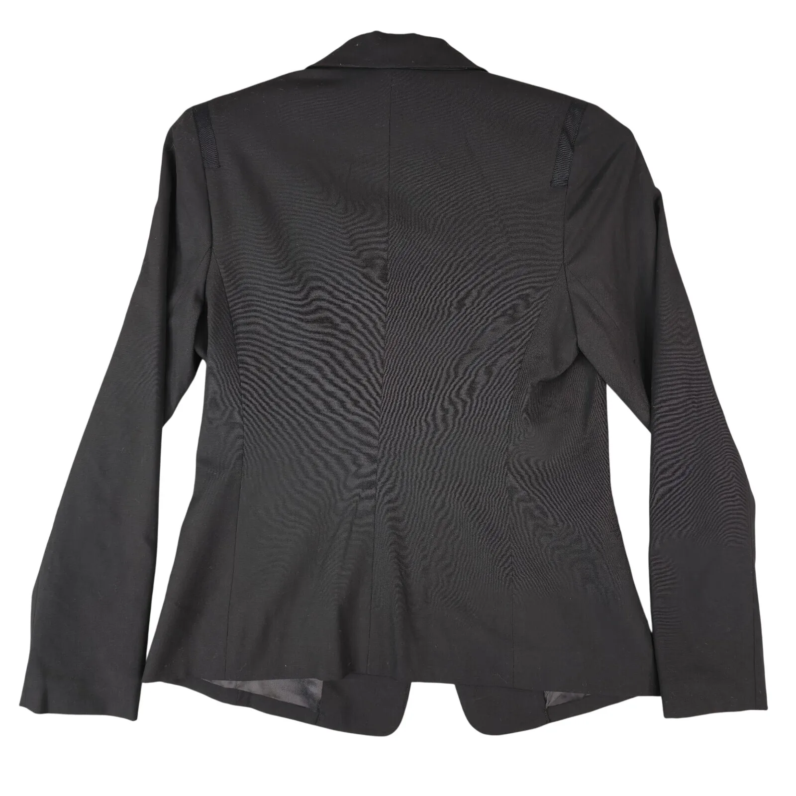 Gap Blazer Jacket Womens 10 Black 2 Button Business Professional New $98 - Image 2