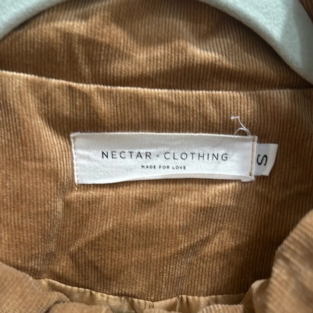 Tan Quilted Corduroy Jacket - Image 2