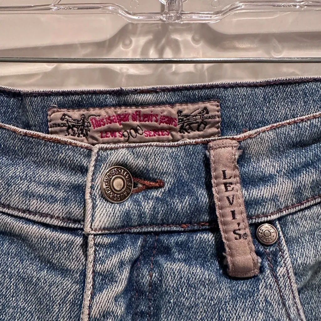 Vintage 90s Levi‘s High Waisted 900 Series Mom Jeans 26 Waist Denim Retro - Image 3