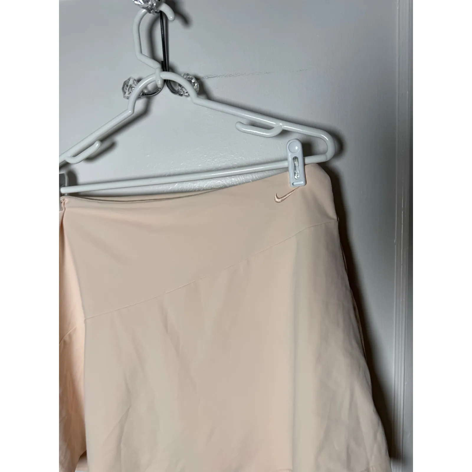 Nike Dri-fit Athletic Stretch Skirt Skort Peach Pink Short High Rise Sporty XL - Image 2