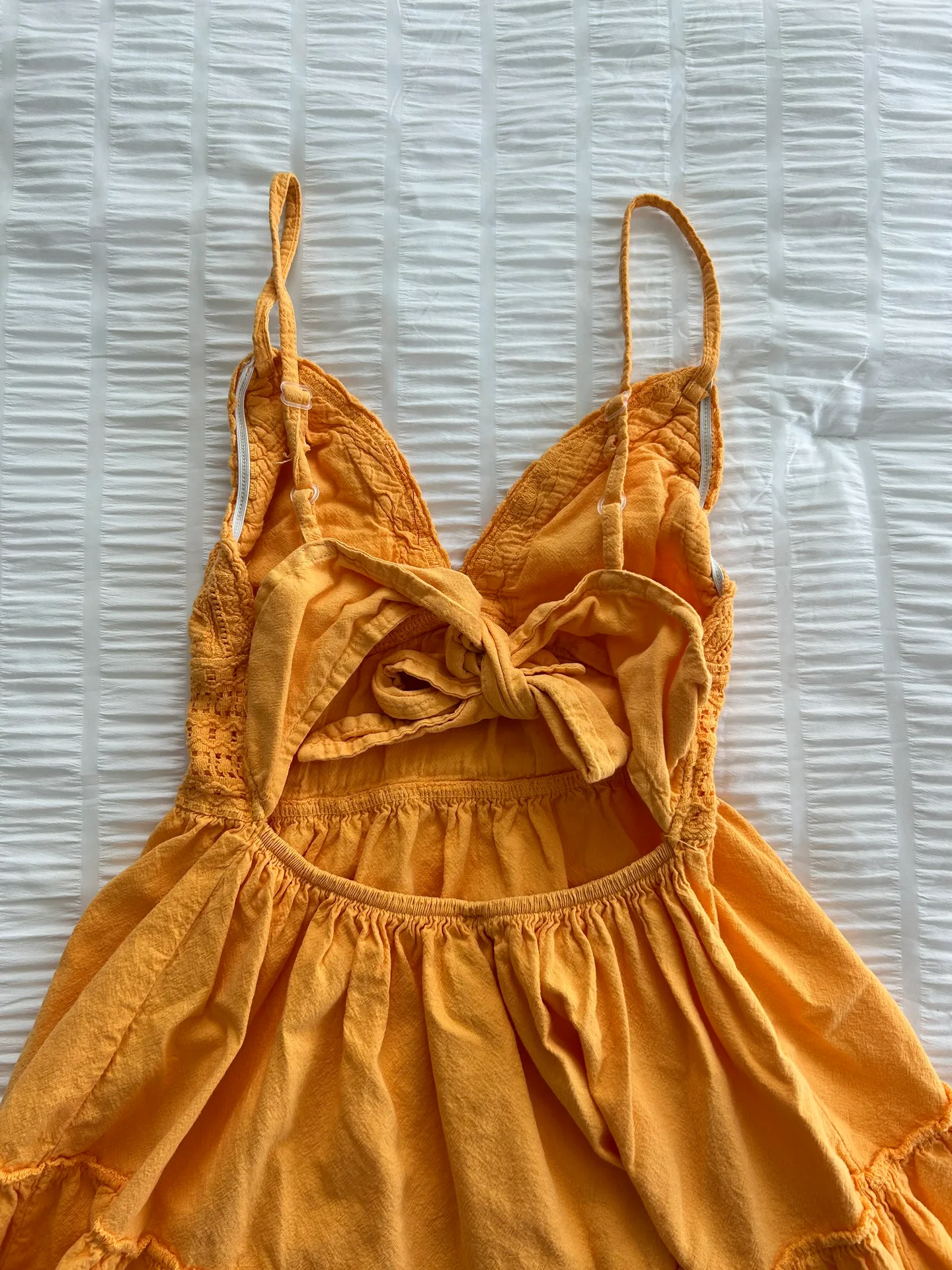 Blanco By Nature Mia Dress Orange - Image 3