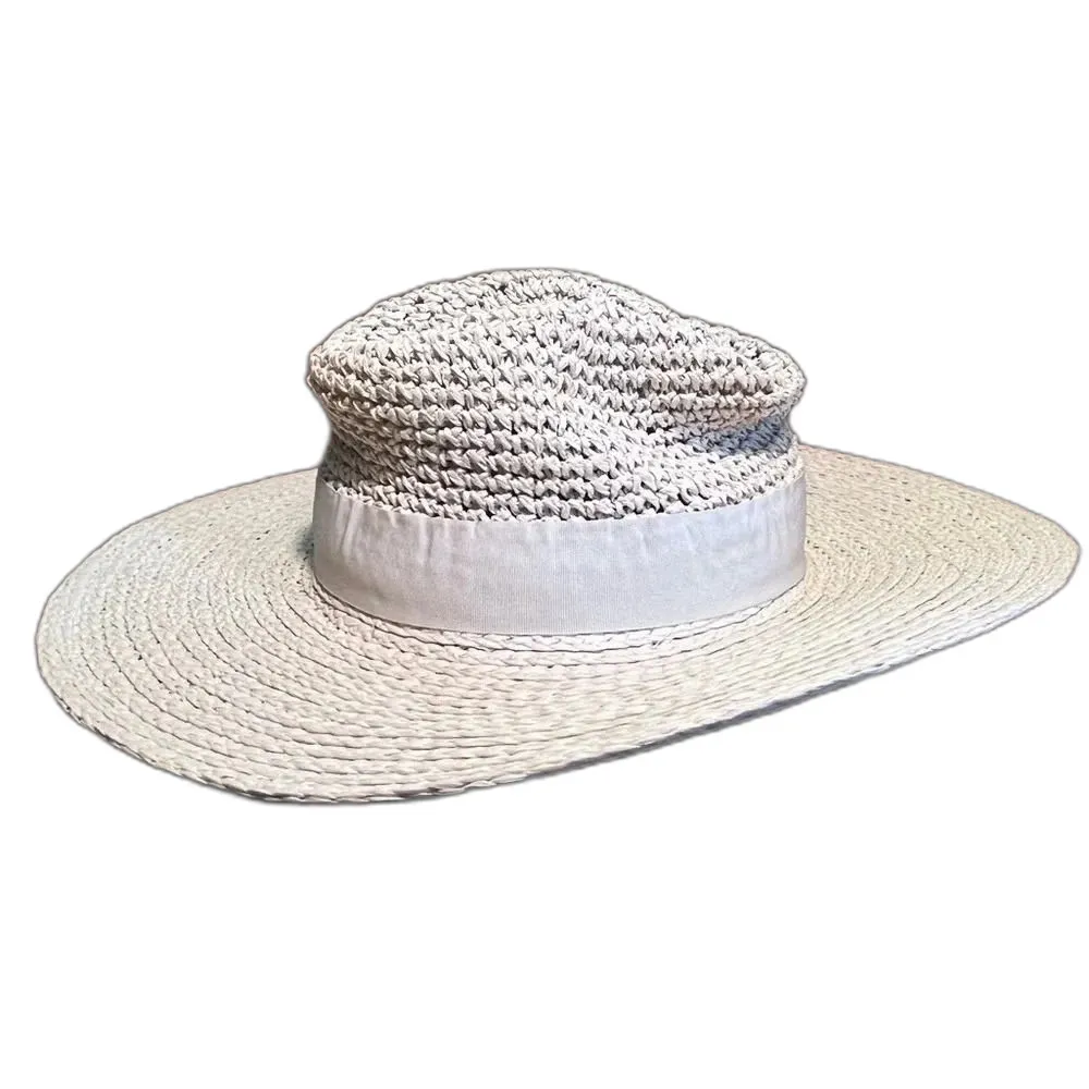 Wide Brimmed Paper Hat - Image 3