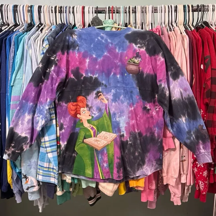 Disney parks hocus pocus tie dye tonight we fly spirit jersey M NWOT - Image 9