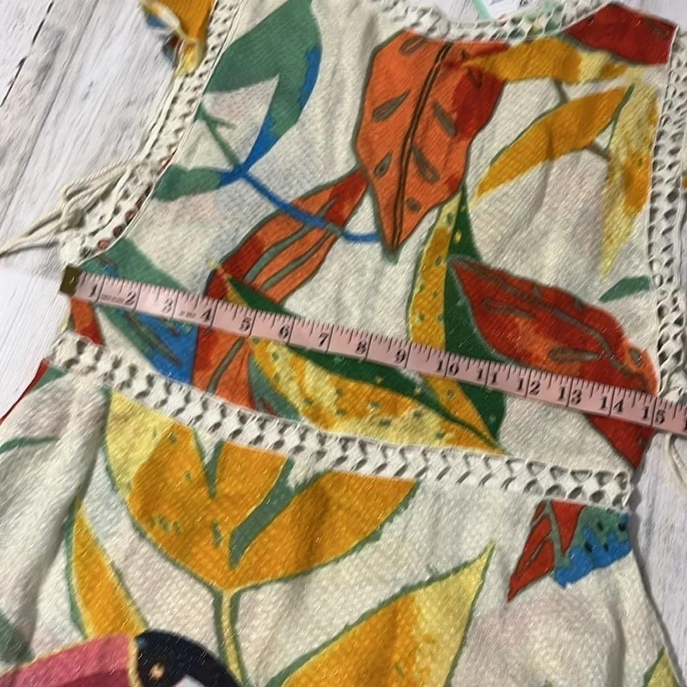 Farm Rio Brazil Toucan Dress Size P NWT - Image 12