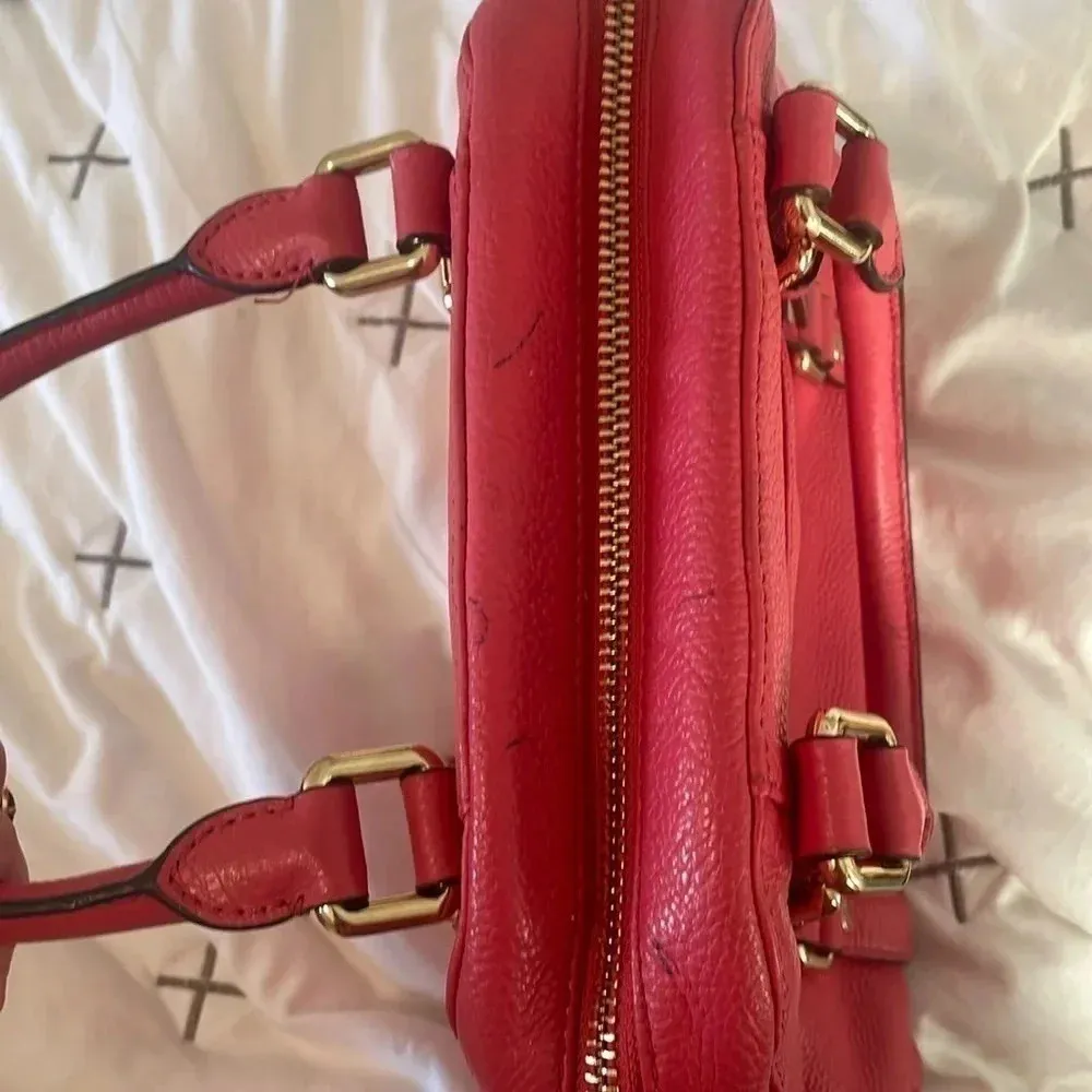 Michael Kors Bedford bowling satchel salmon pink - Image 12