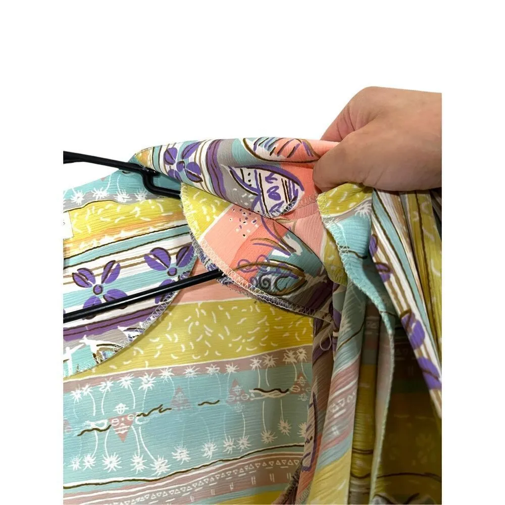 Vintage Drapers &‎ Damon’s Kimono Cardigan Size M Petite Pink - Image 10