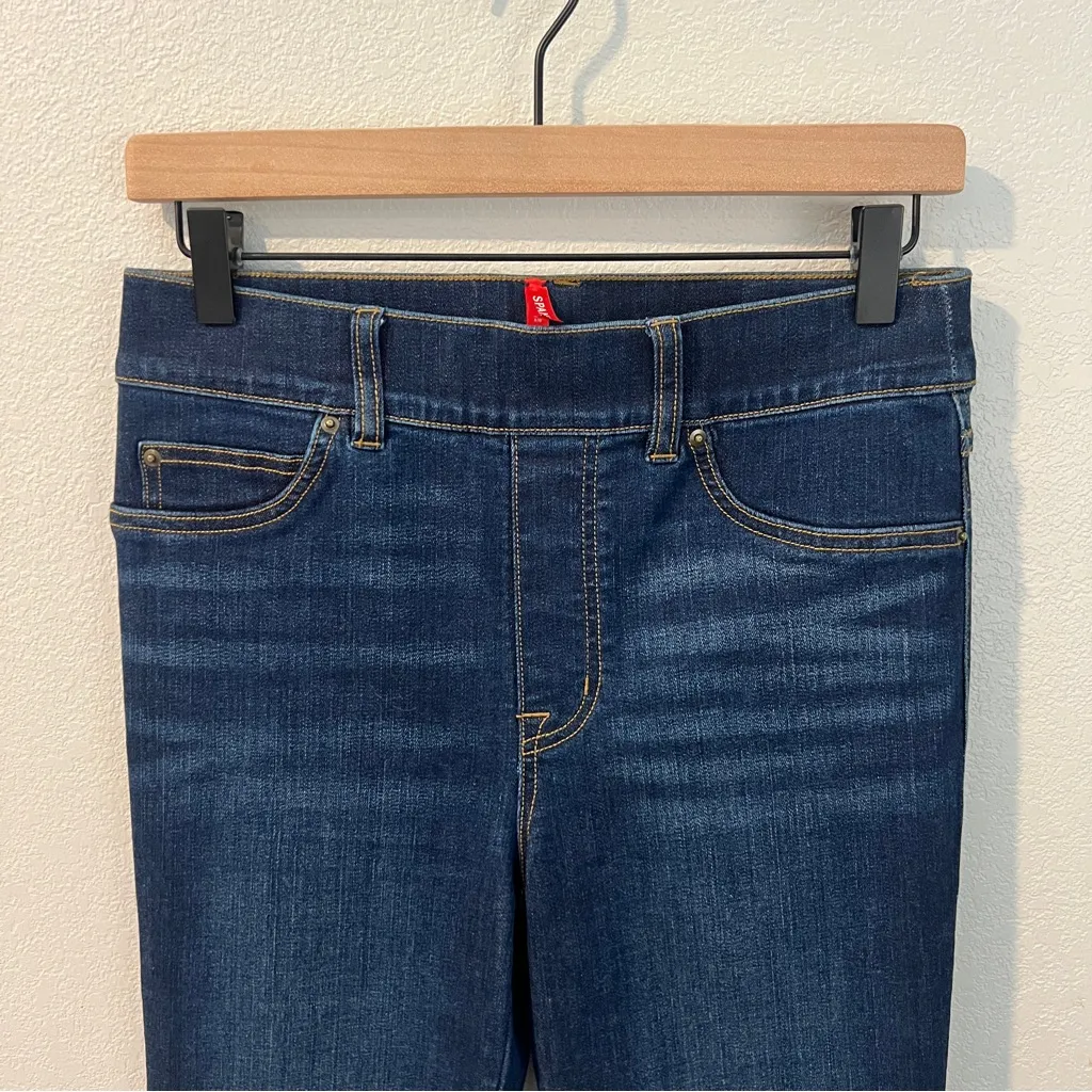 Spanx Clean Indigo Bootcut Trouser Stretch‎ Pull On High Rise - Image 3