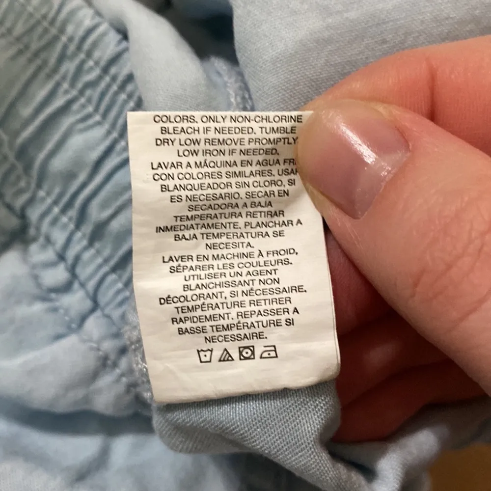 Thread + Supply Serena Lyocell Joggers in Jolie baby blue wash size XS - Image 11