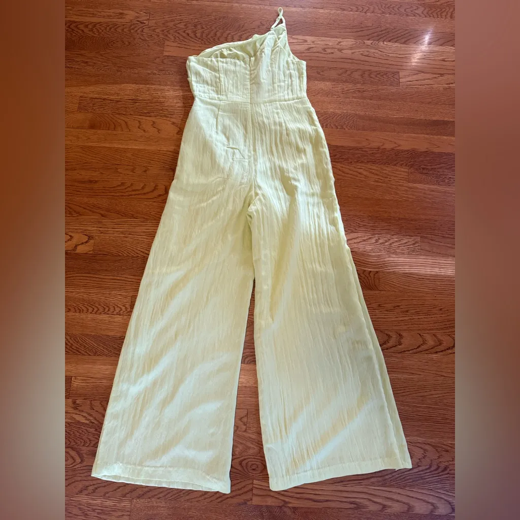 Chic Mint Green Sleeveless Jumpsuit size L - Image 9