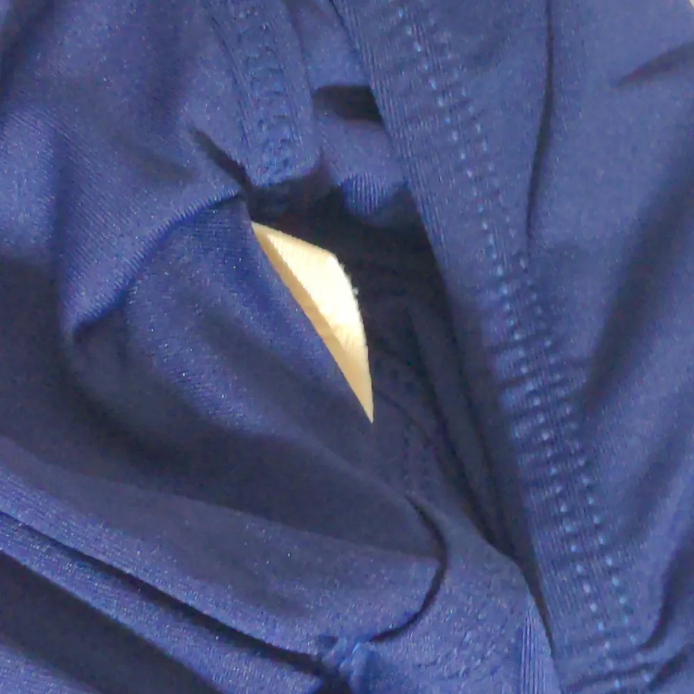 Andie The Laguna One Piece Navy Scoop Low Back Adjustable Cheeky Bottom XXLT - Image 8