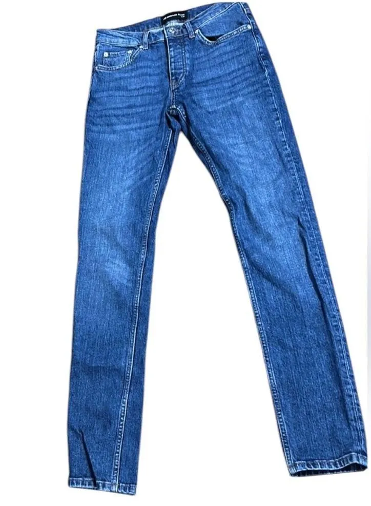 THE KOOPLES SLIM DENIM STRETCH BLUE JEANS 28 - Image 2