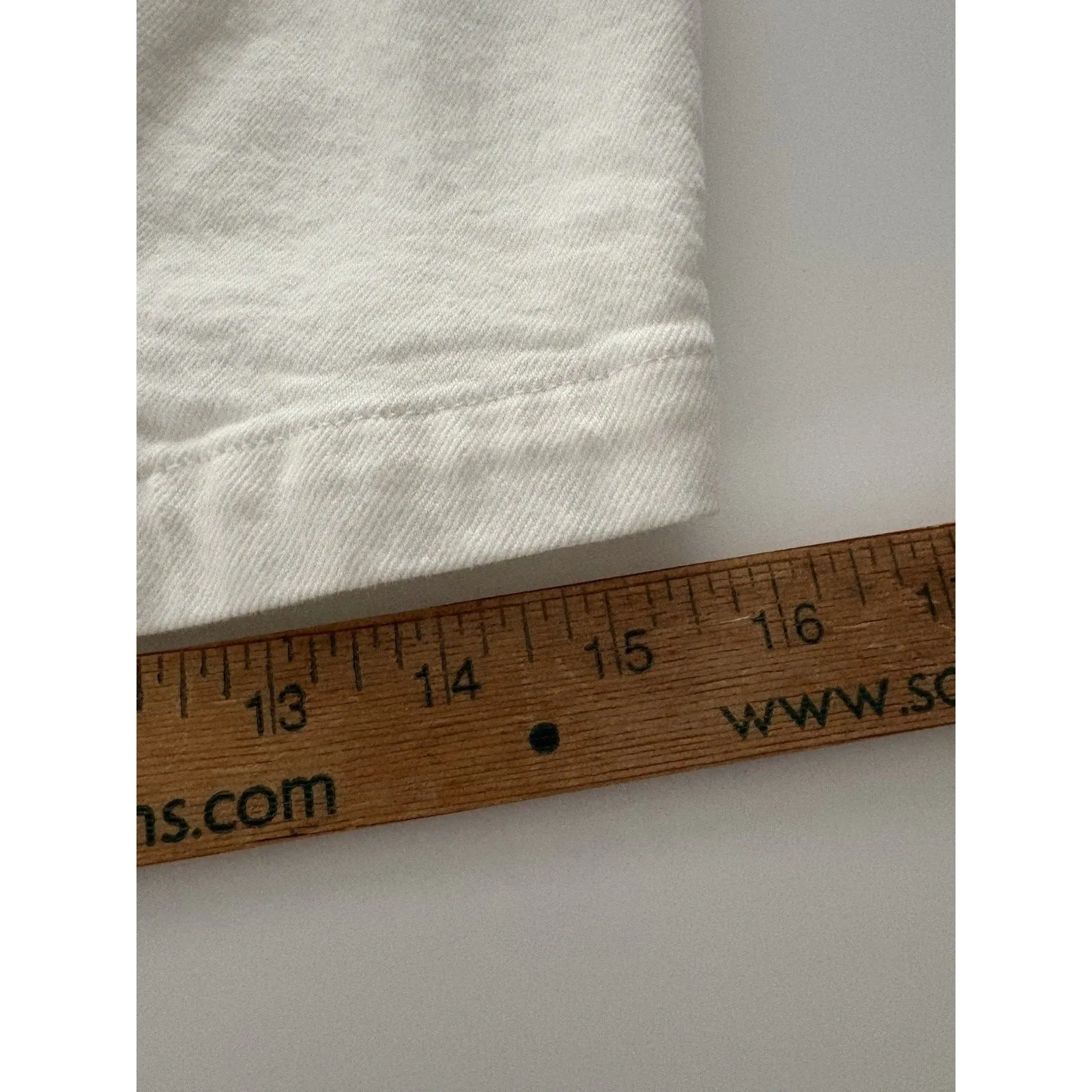 Reformation Jeans Vest Womens Size 10 White Cher Denim Button Up Vest Festival - Image 13