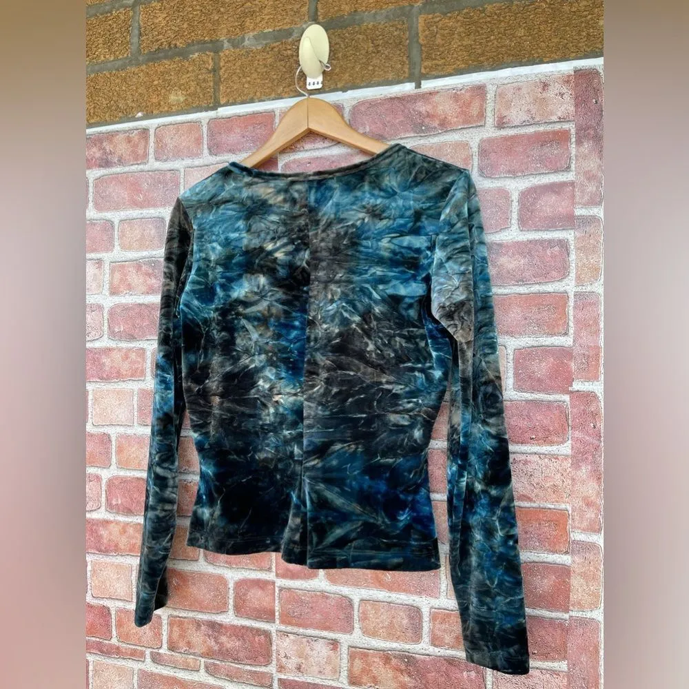 Betsey Johnson vintage set Y2K velour 2 piece size L/M - Image 7