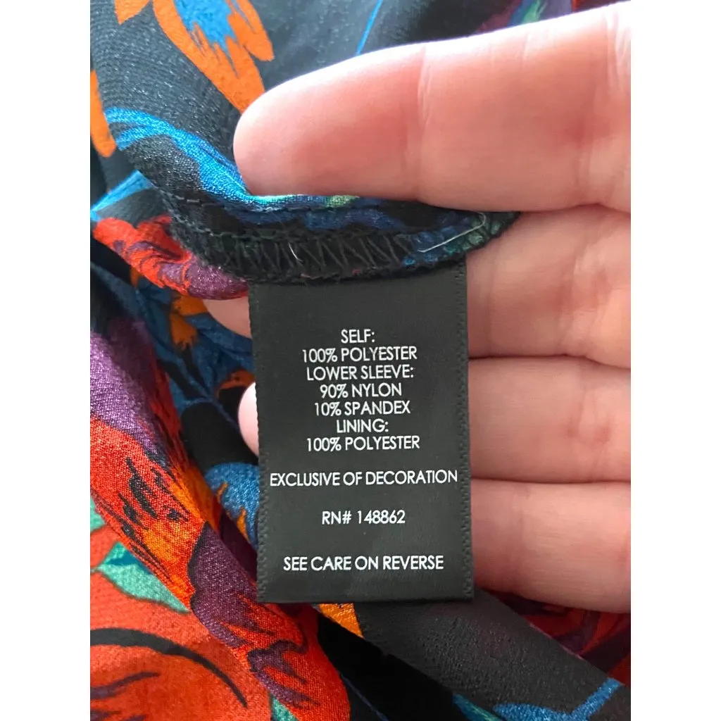 Torrid Long Duster Green Size 1X Red - Image 4