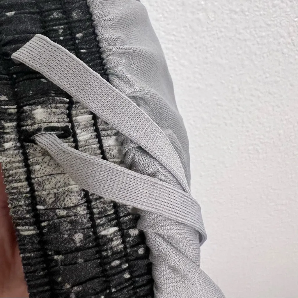 Nike White and Gray Athletic Shorts with Retro Style - Image 7