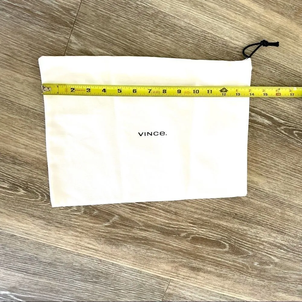 Vince  white small drawstring dust bag - Image 6
