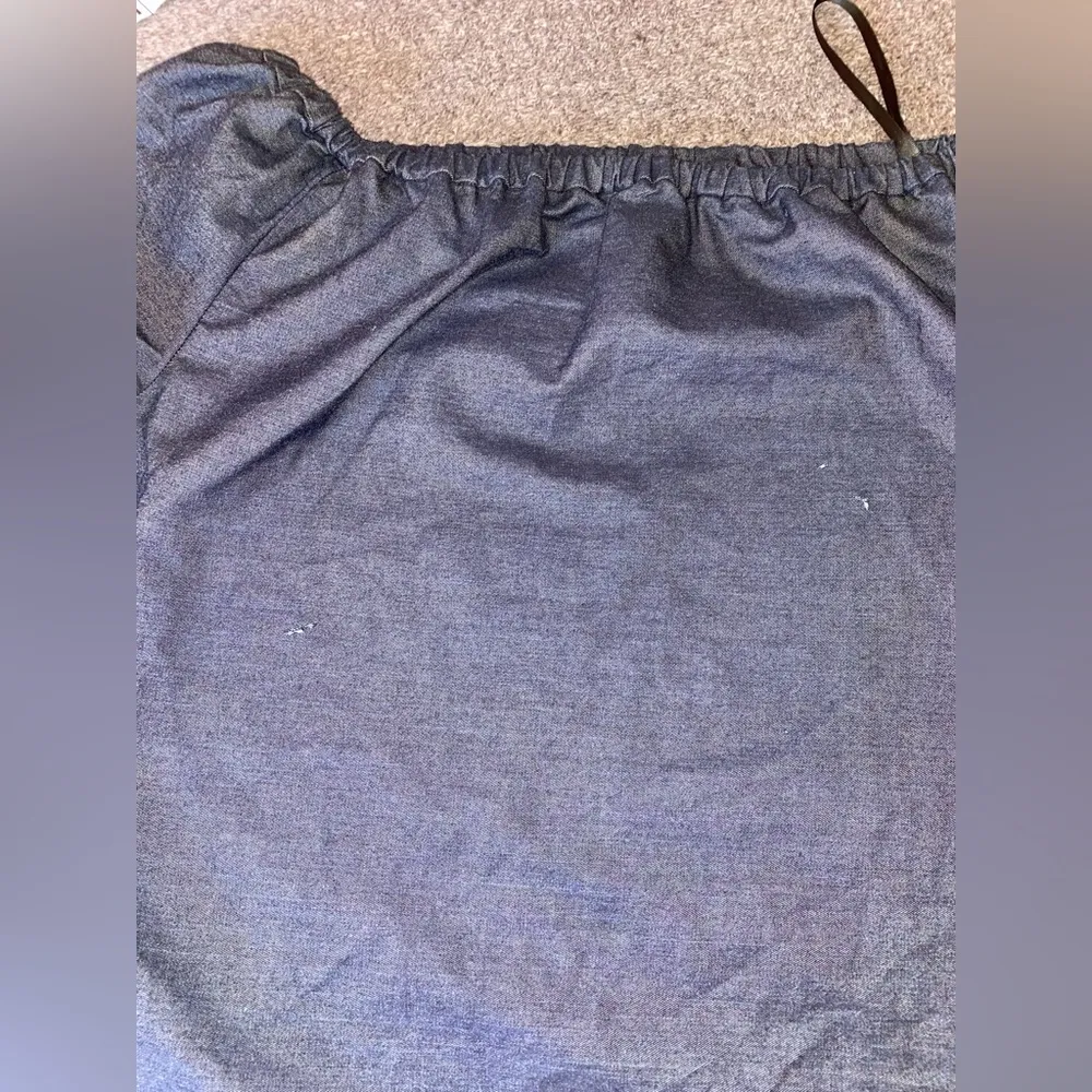 Rag‎ & Bone / JEAN Off The Shoulder Denim Mini Dress ( M ) - Image 4