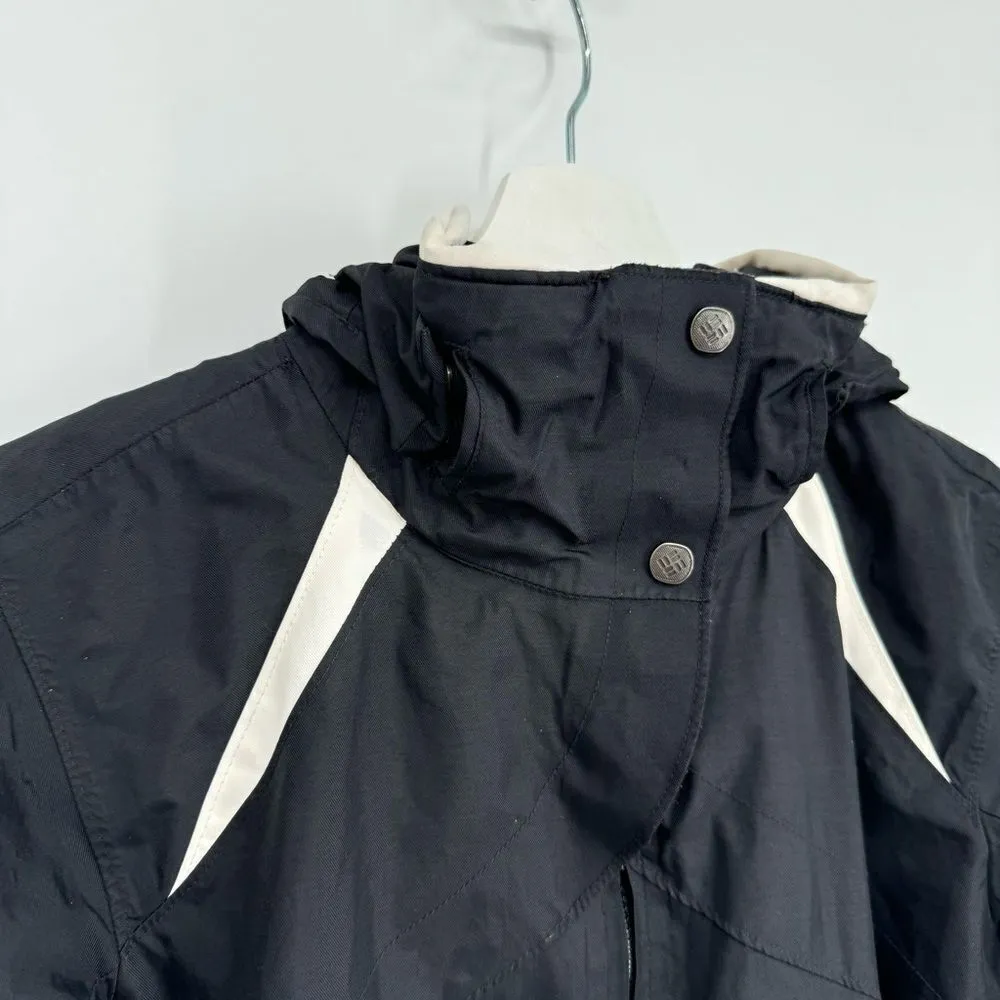 Columbia Bugaboo Black and White Omni-Tech Interchange Jacket Size‎ M - Image 3