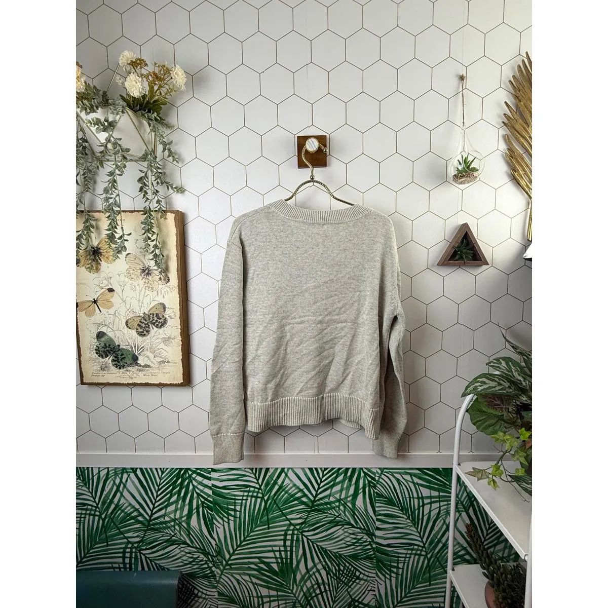 Daily Ritual from Anthropologie Light Gray V - Image 5