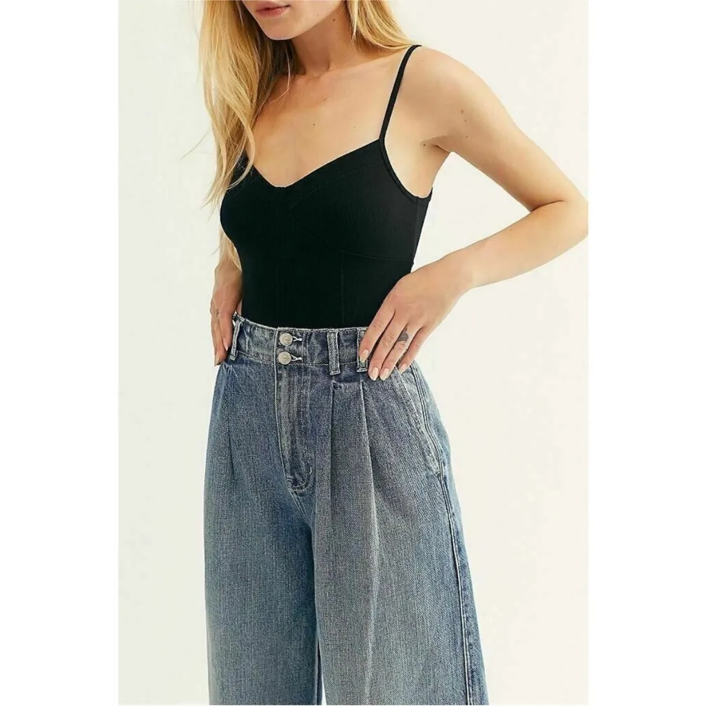 NWOT We The Free East Coast Cropped Wide Leg Jean - Image 4