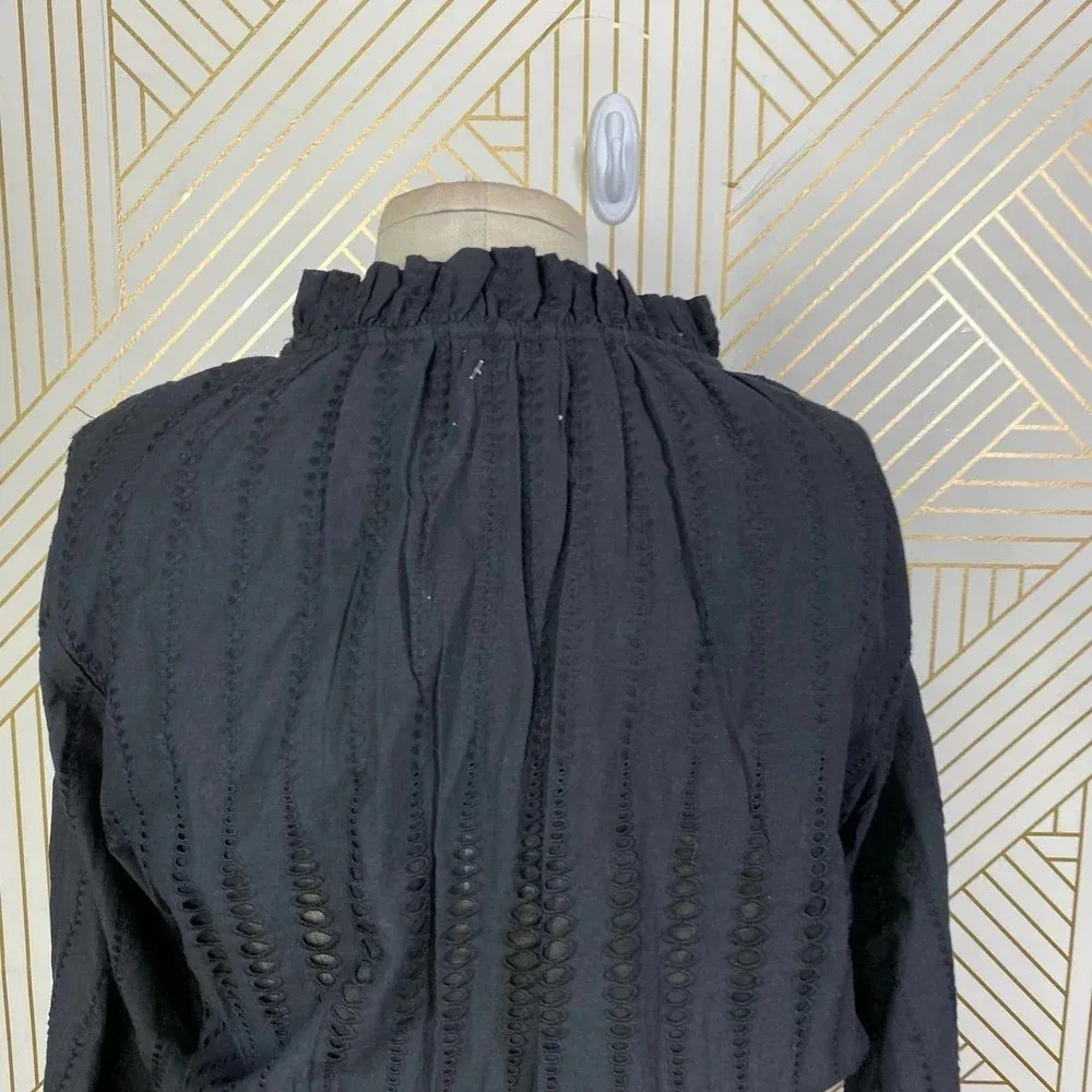 MISA Los Angeles‎ Manuela Dress Black Embroidered - Image 9