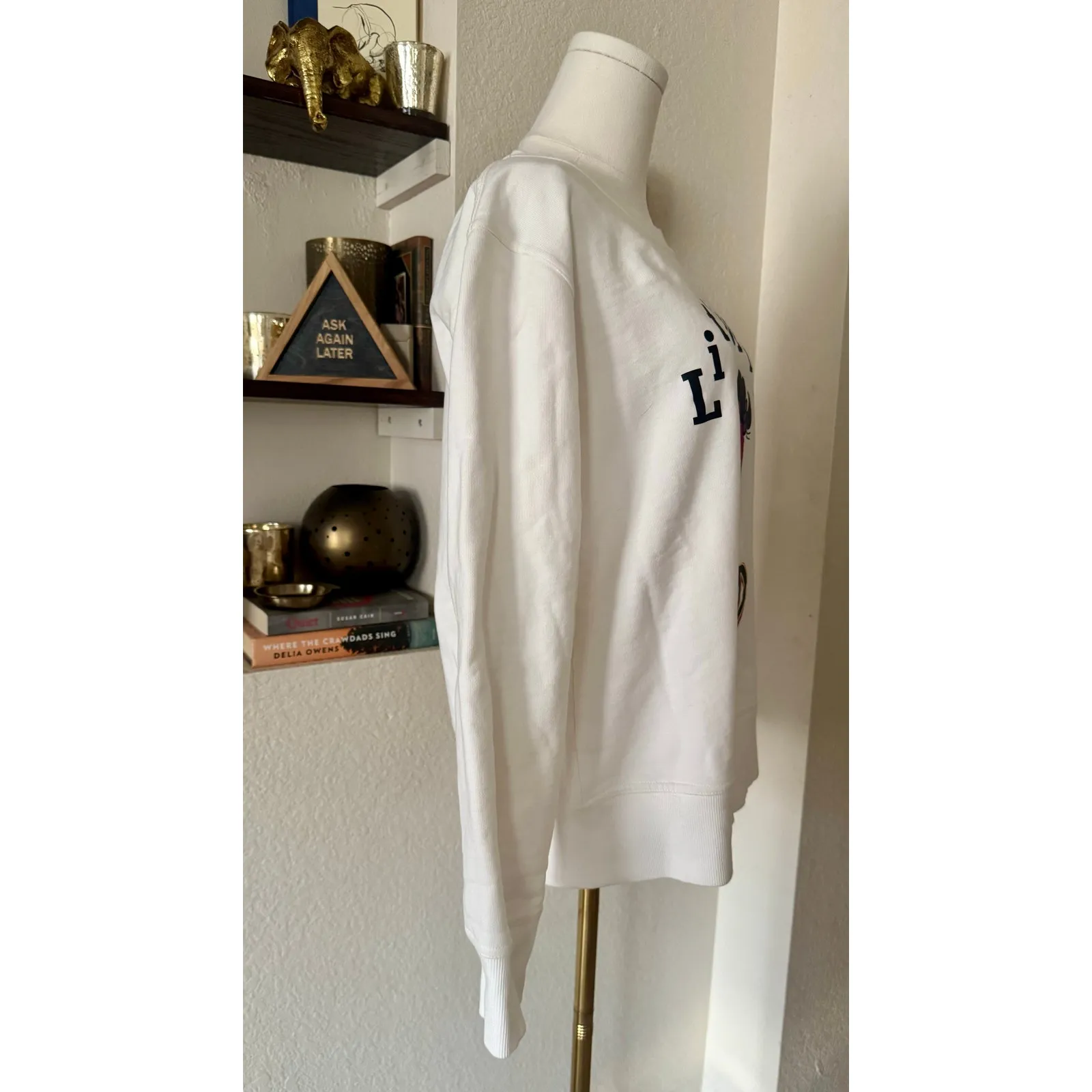 SANDRO PARIS x Mr Men & Little Sweatshirt “Little Miss Bad” Cotton SIZE 40 NWOT - Image 5