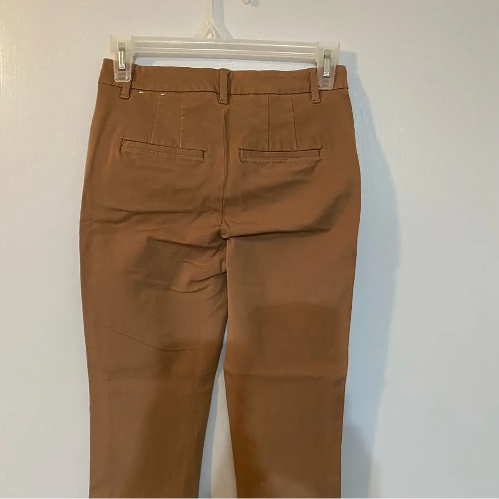 WHITE HOUSE BLACK MARKET Tan Work Pants Size 00 - Image 5