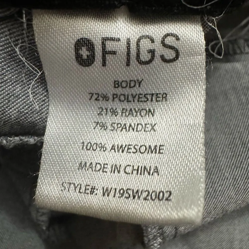 Figs Pants Women Lima Cargo Jogger Scrubs Pants XS Granite Gray - Image 10