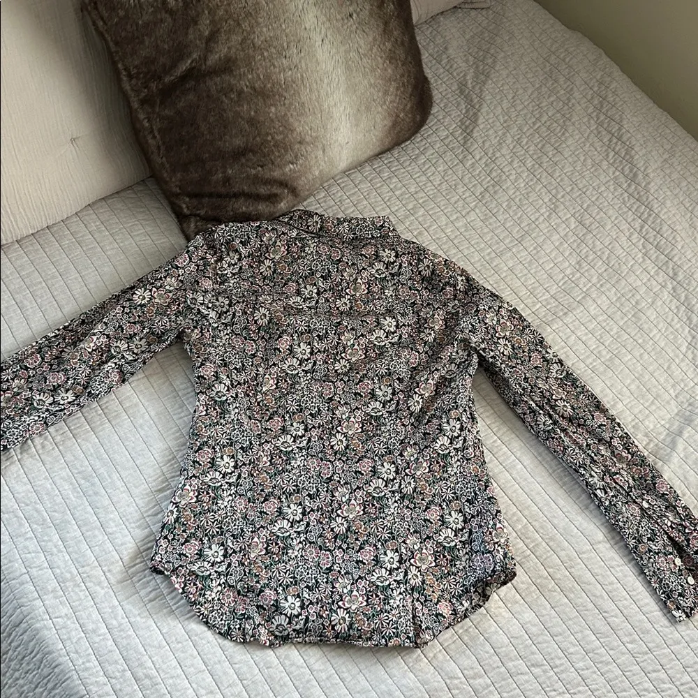 J. Crew Slim perfect shirt in Liberty® white garden button down cotton shirt 2​ - Image 7