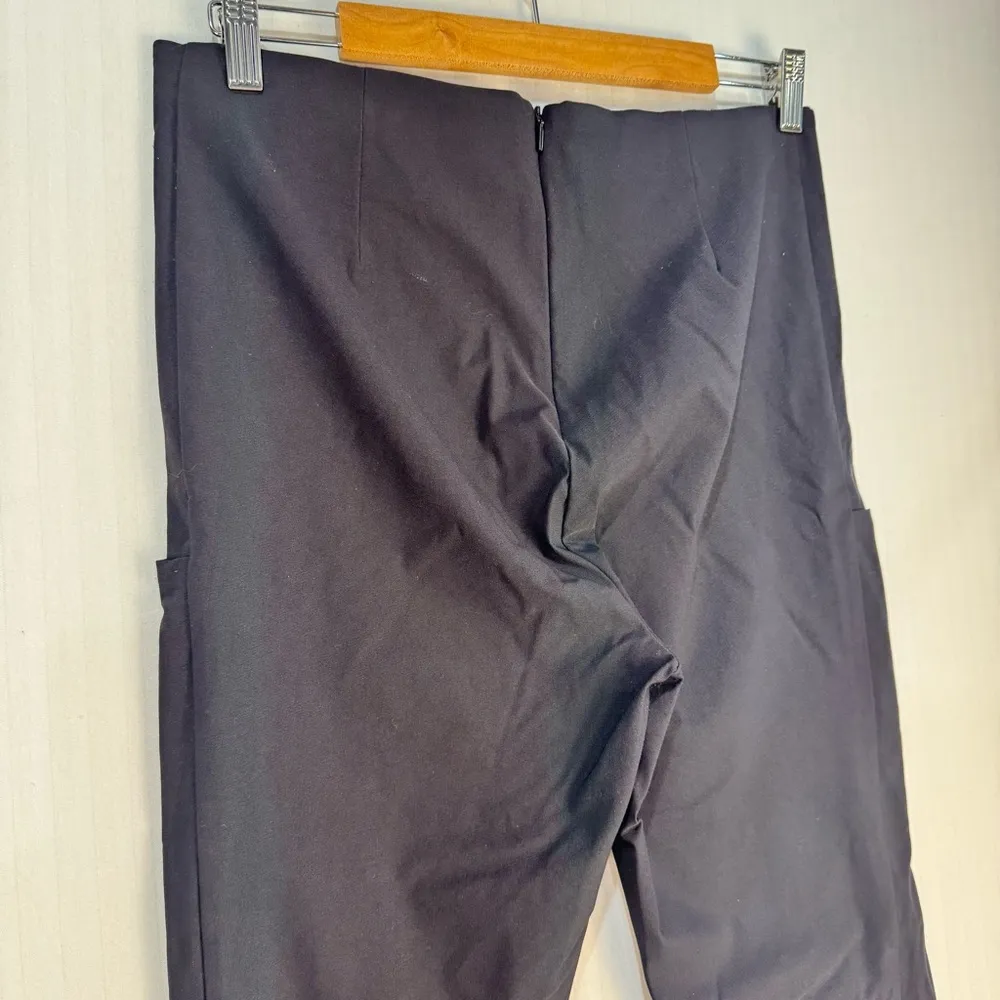 Athleta Black Wander Slim Straight Crop Ankle Pants Women’s Size 10 Sporty Golf - Image 7