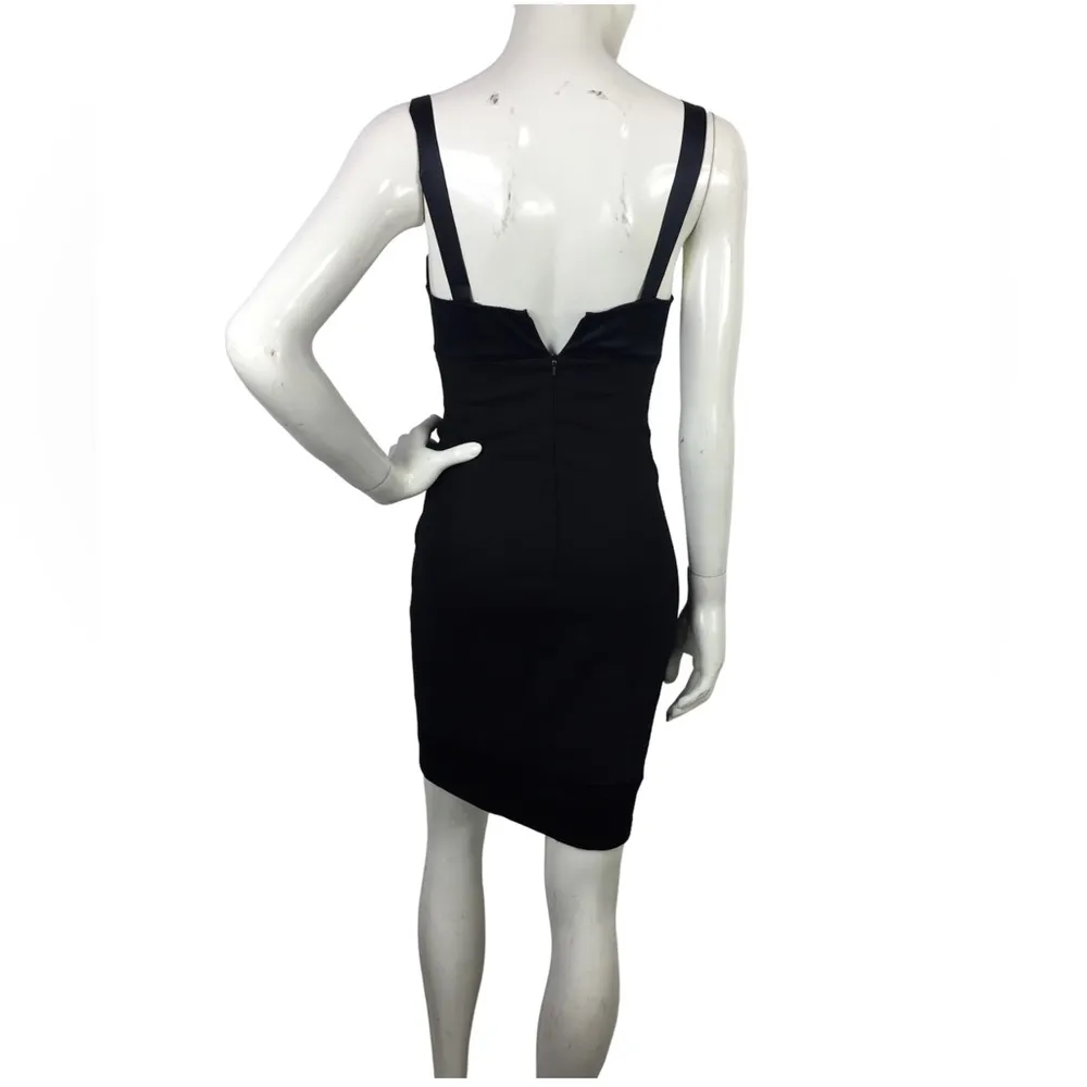 Rebecca Taylor Wool Underwire Bustier Fitted Bodycon Dress 0 - Image 4