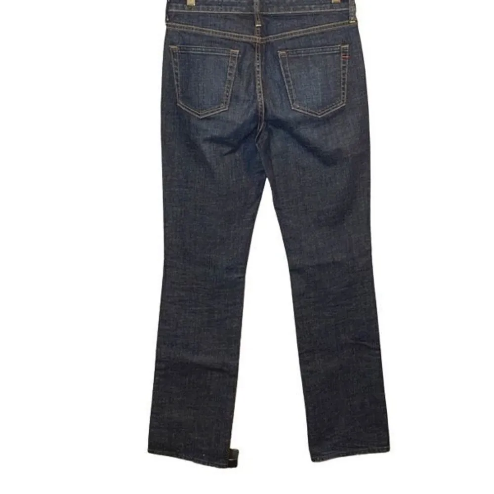 Gap Classic Stretch Jeans-Size 4‎ Long Hand-sanded Rinse - Image 3