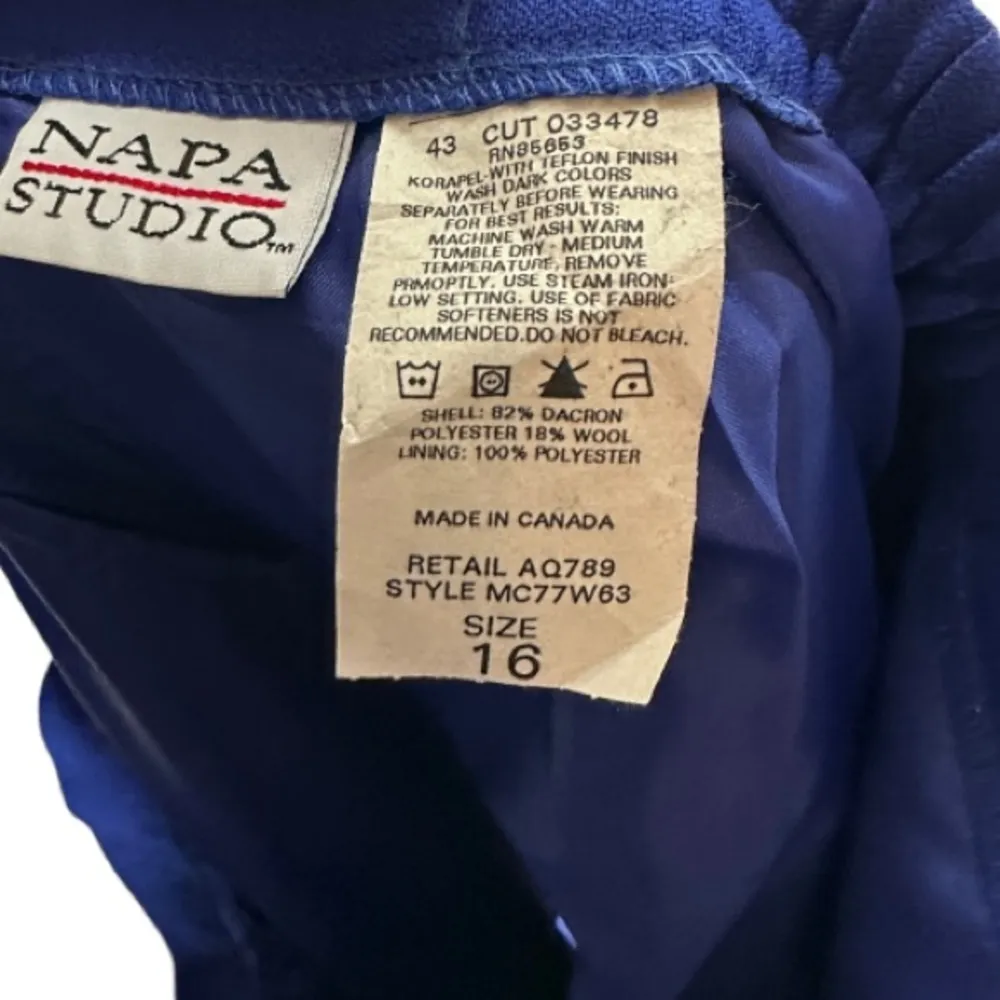 Vintage Napa Studio‎ Skirt Set Size 14 - Image 10