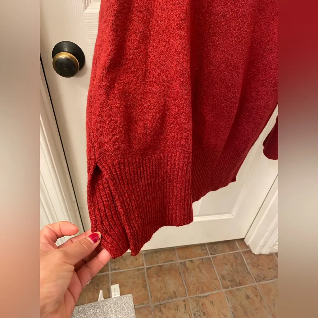 Abercrombie & Fitch Red Turtleneck Sweater oversized - Image 5