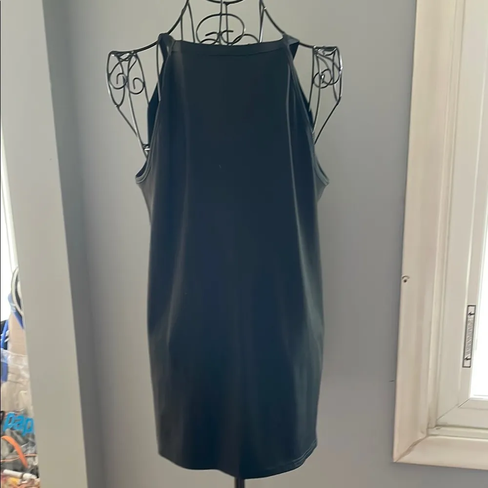 Black Sleeveless long tank - Image 3