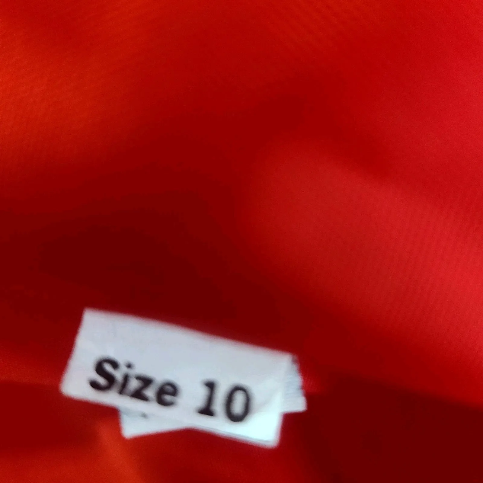 Vtg Christian Dior Red Wool Double Breasted Coat Gold Buttons Velvet Accents 80s - Image 7