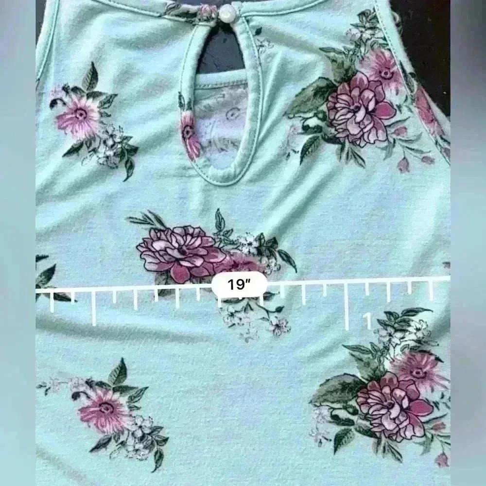 Wishful Park Blue Sleeveless Tank Top (3) - Image 6