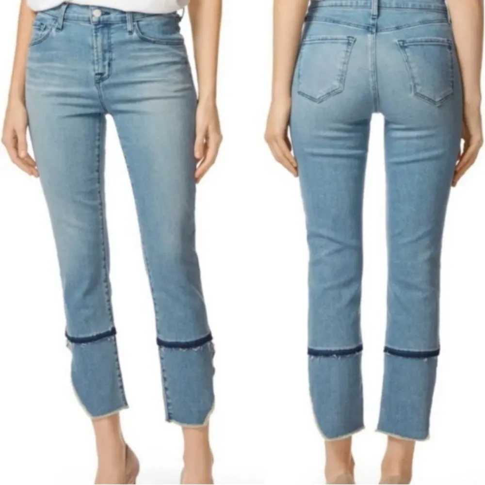 Womens Ruby High Rise Crop Jeans Size 26 Asymmetrical Hem
Patrio… - Image 3