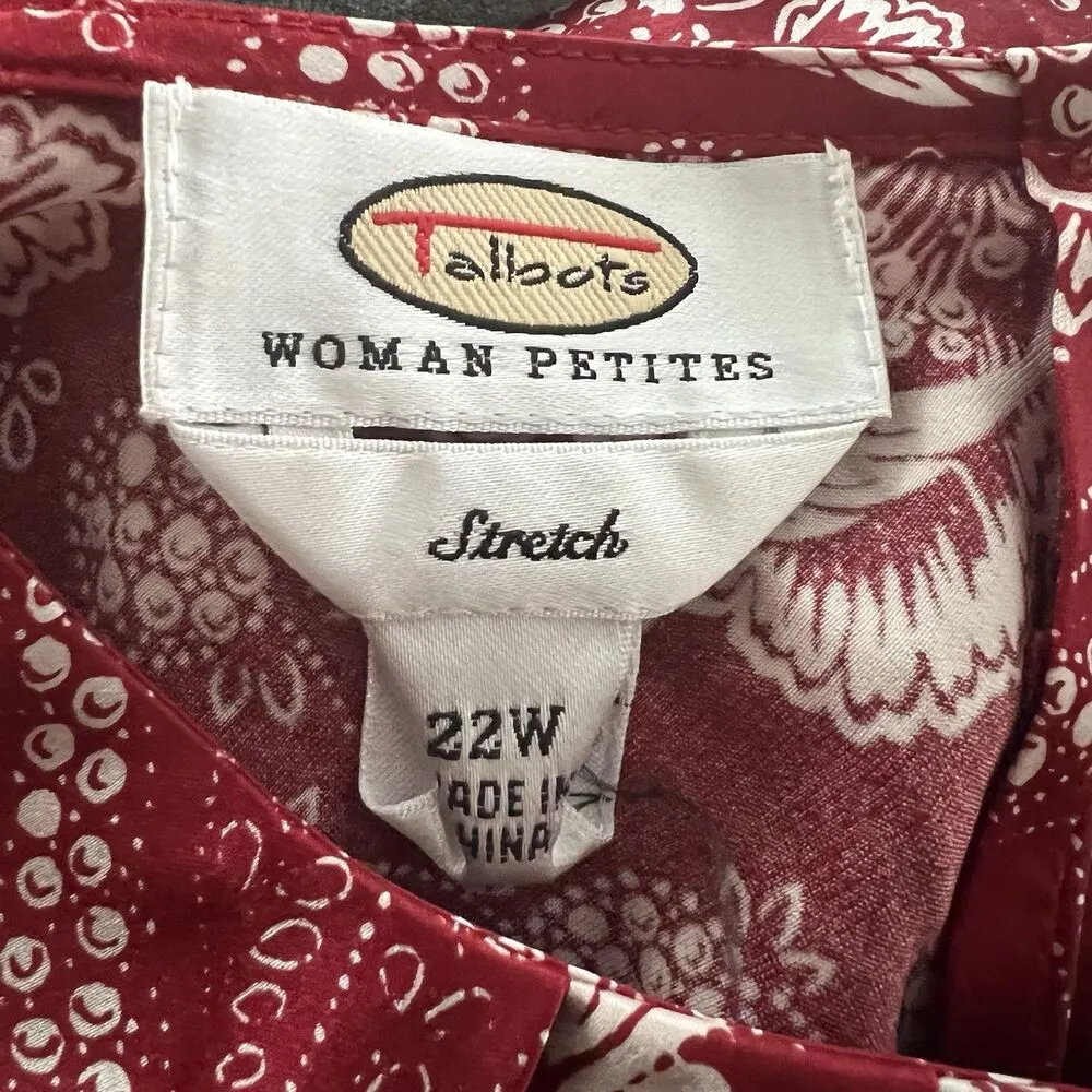 Talbots Women’s Tank 22 W Silk Blend - Image 3