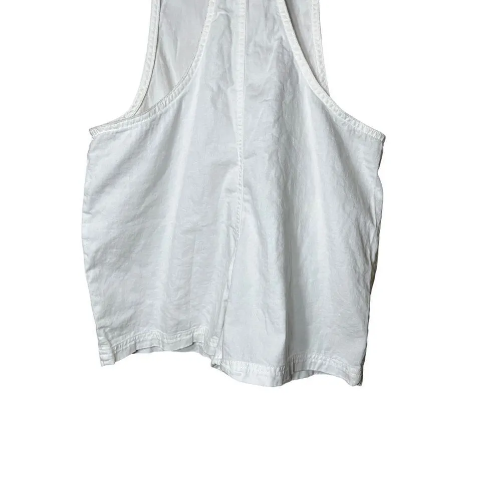 Aerie Beach Shortalls White Size Small‎ - Image 8