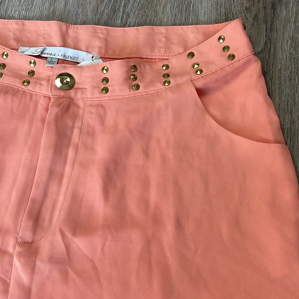 Lovers + Friends Peach Shorts Size Large - Image 6