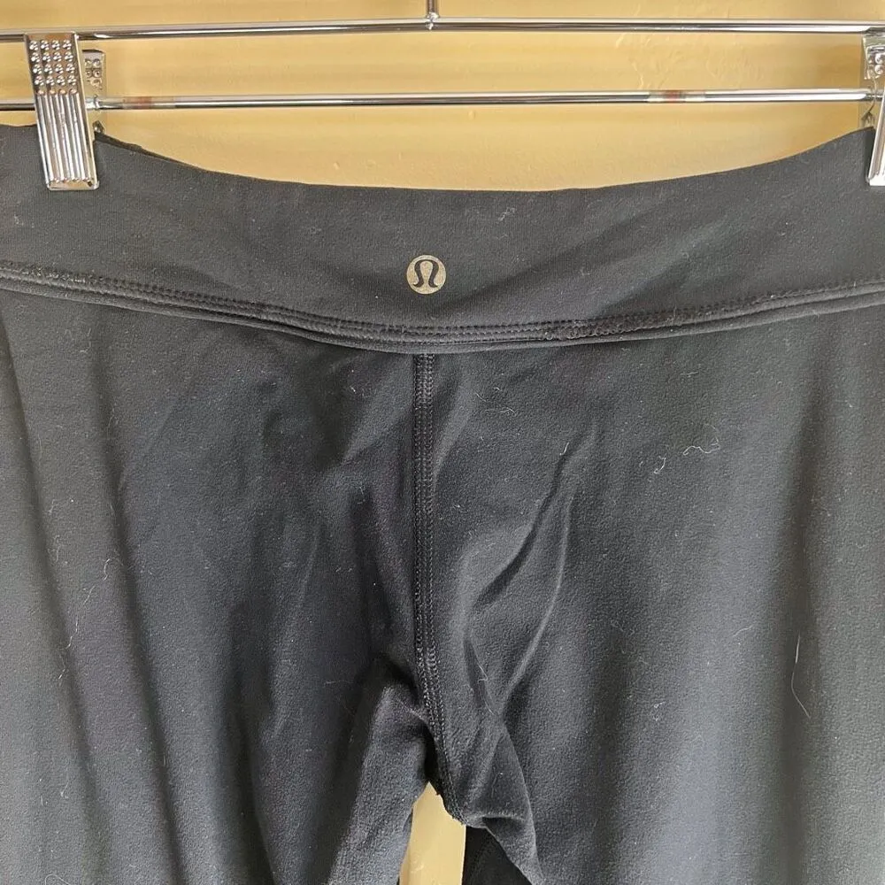 Lululemon Womens Groove‎ Flared Stretch Compression Leggings Size 2 Active - Image 7